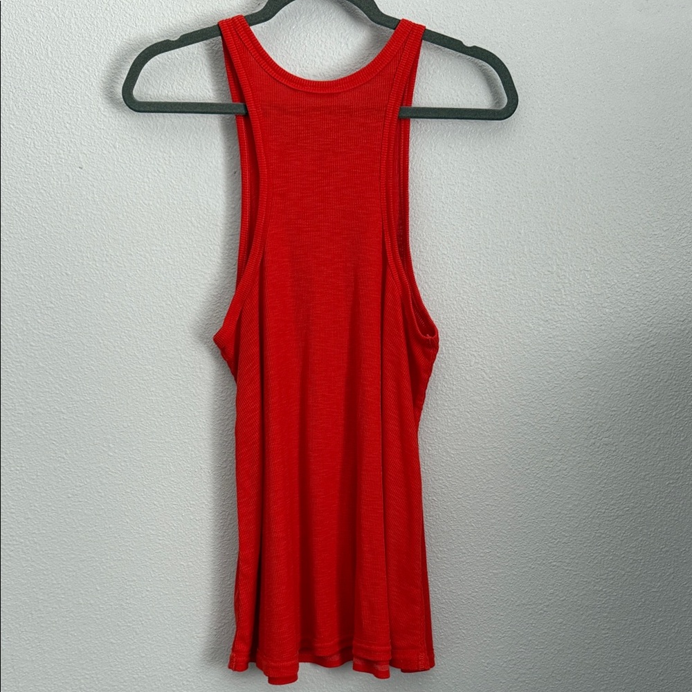 Free People Intimately Vibrant Red Tank Top - Picture 3 of 3